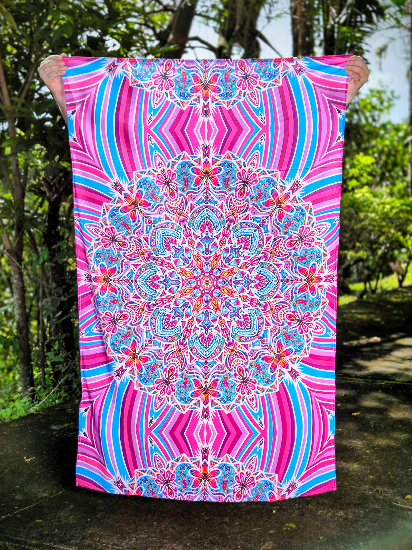 Manta Flower Mandala