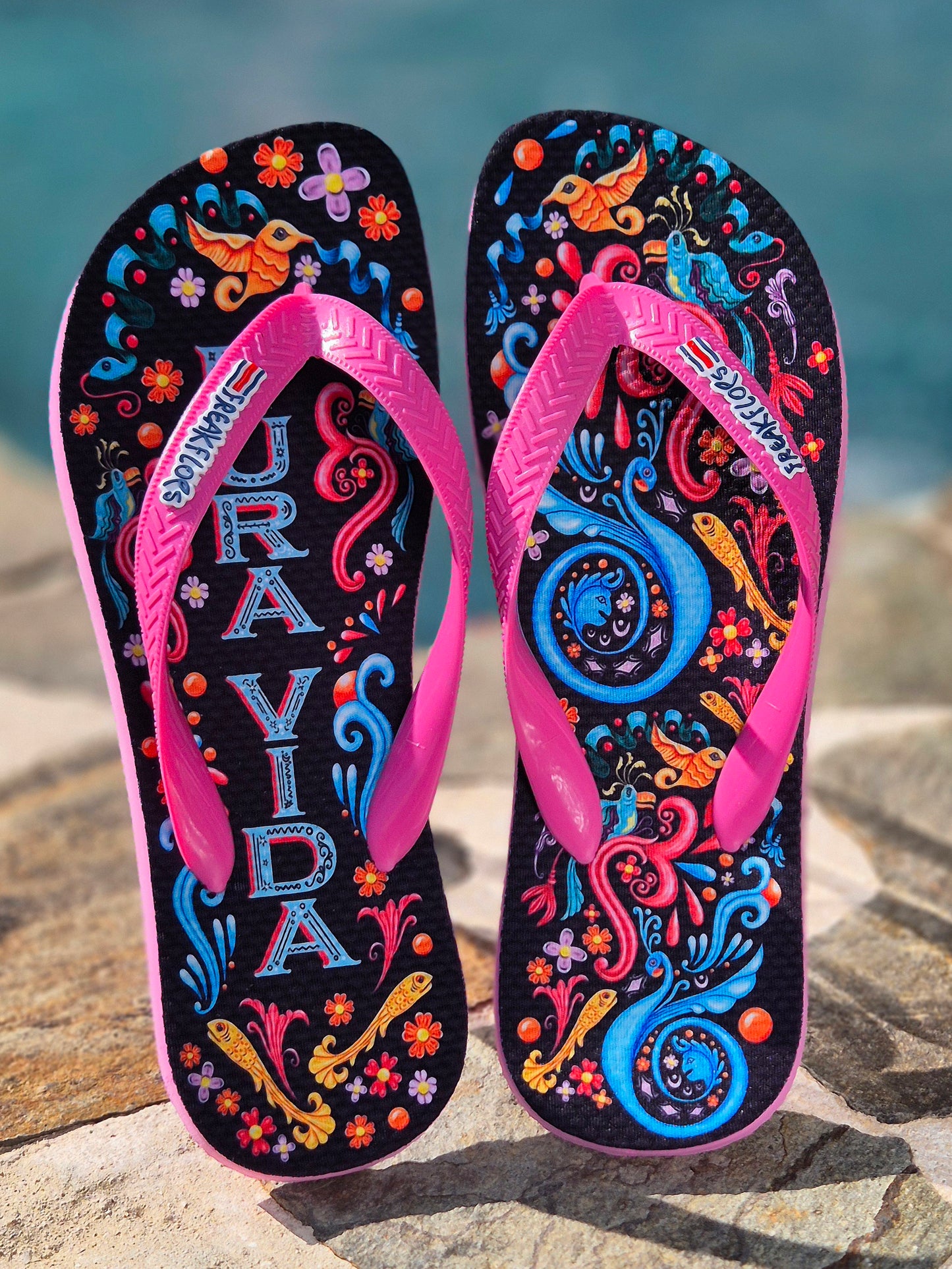 Sandalias Neon Vibes