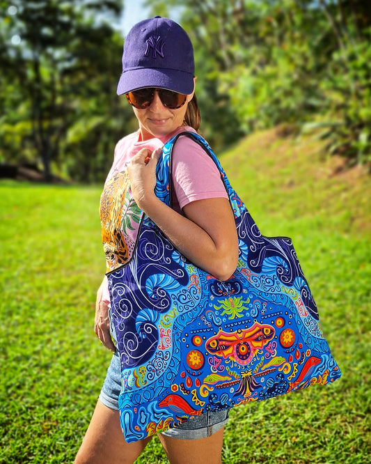 Mega Bolso Caribbean Blue