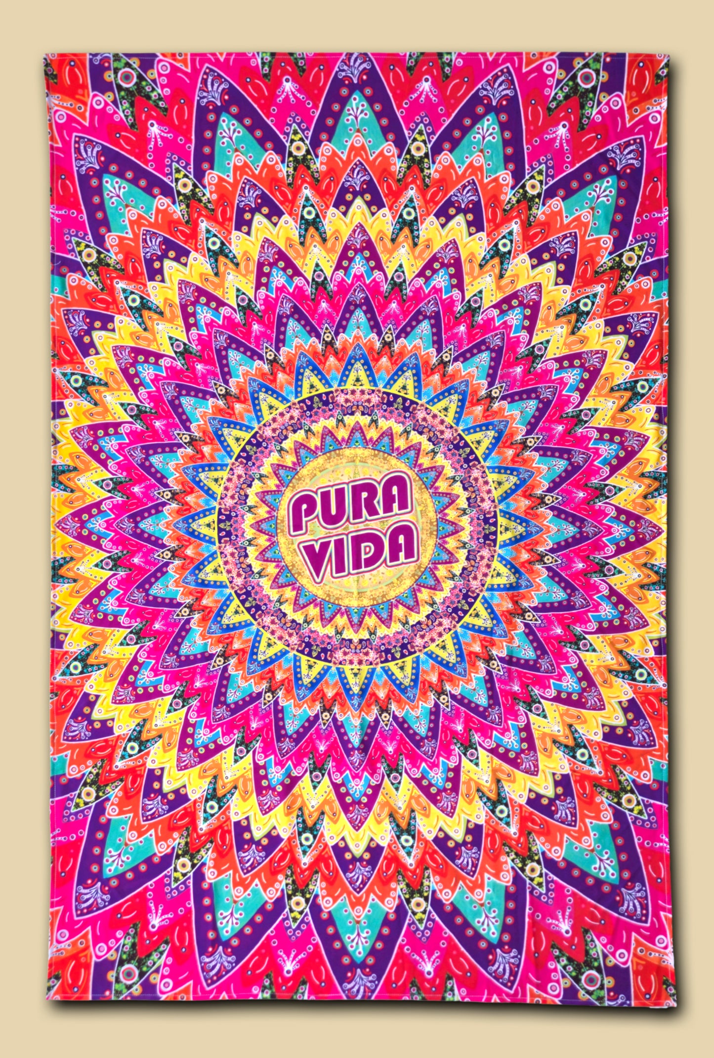 Manta de playa Pura Vida Colores