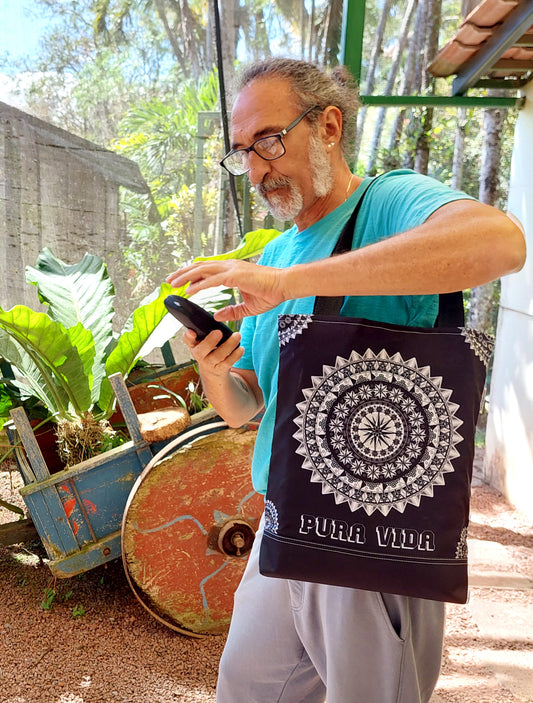 Bolso de hombro Black Pura Vida