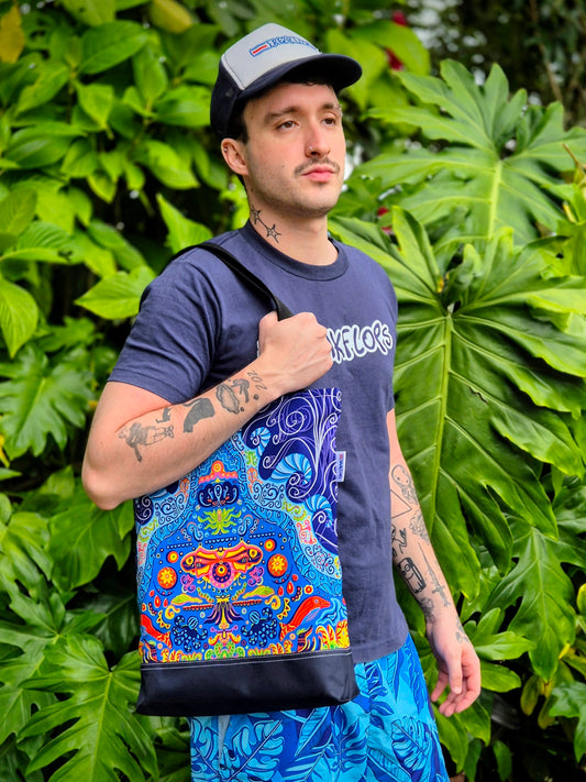 Bolso de hombro Caribbean Blue