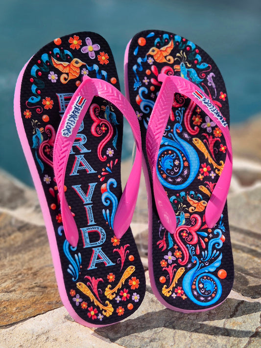 Sandalias Neon Vibes