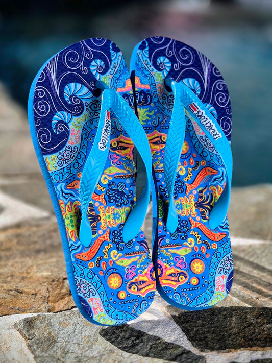 Sandalias Caribbean Blue