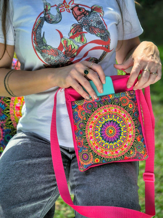 Bolsito de cruzar Mandalas del Jardín