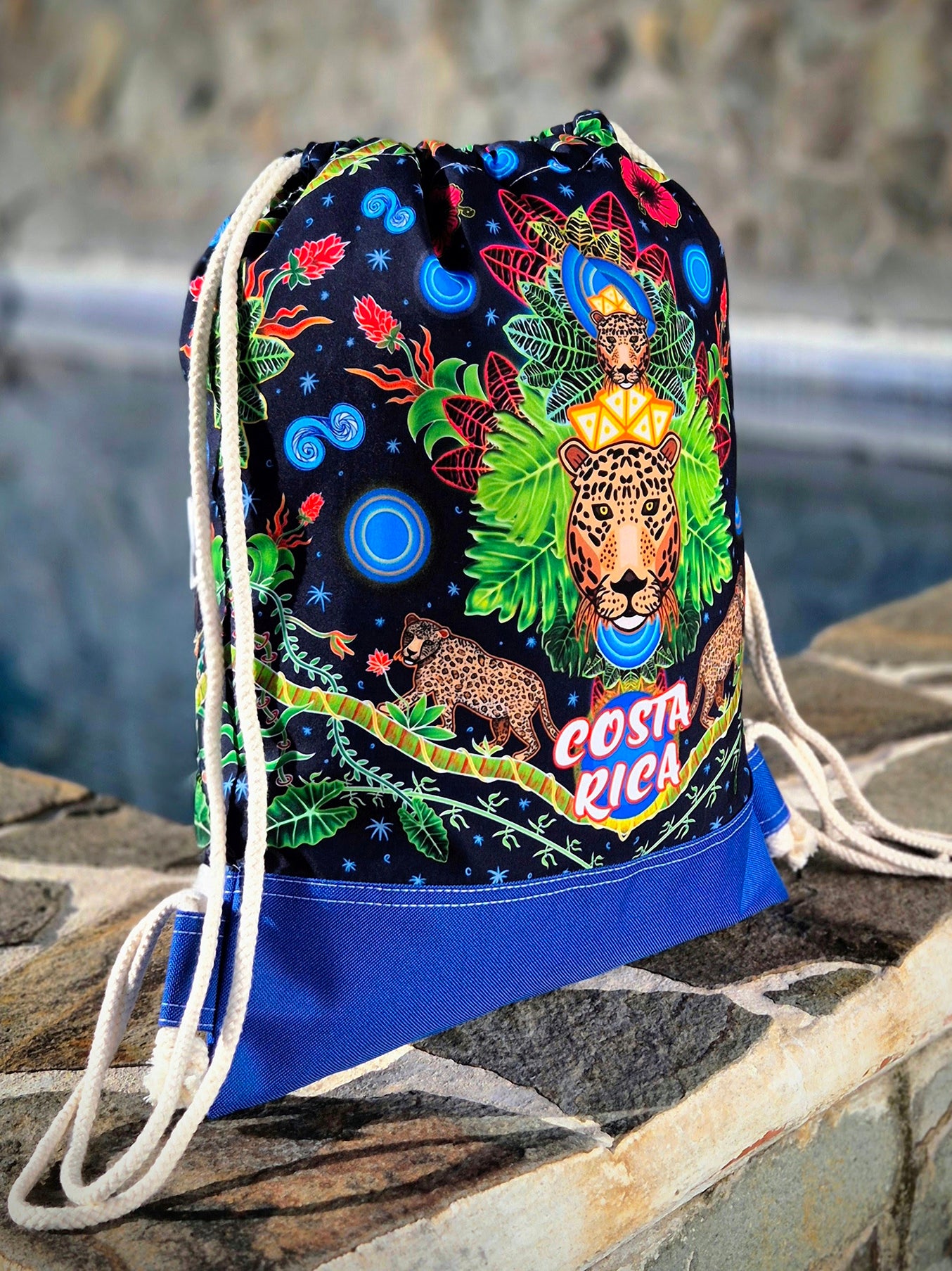 <tc>NOCTURNAL JAGUAR STRING BAG</tc>