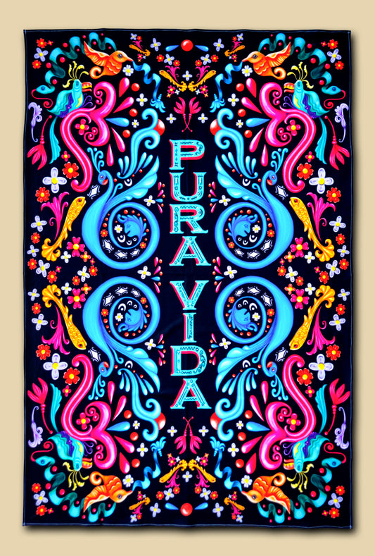 Manta de playa Neon Vibes