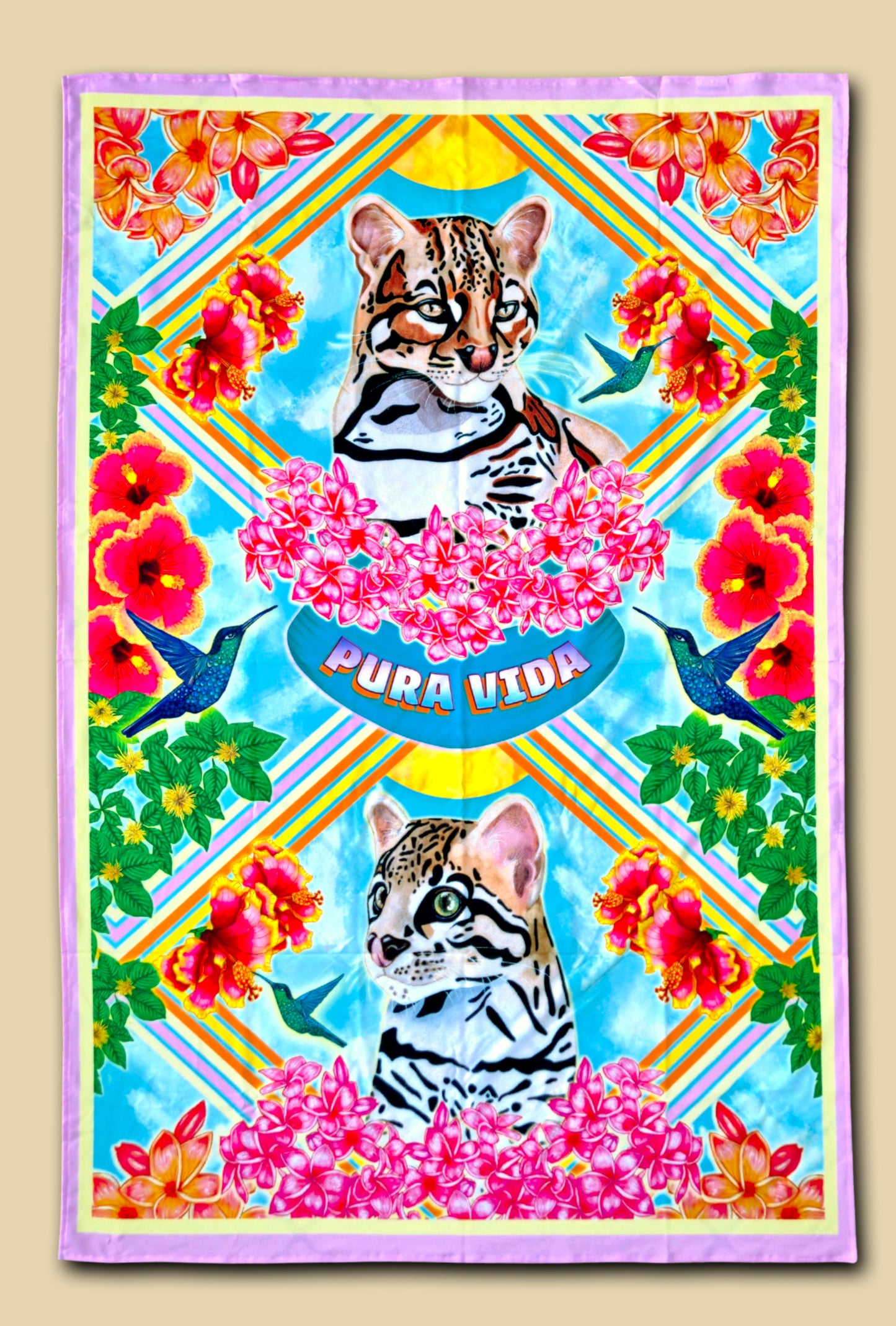 Manta de playa Ocelote Day