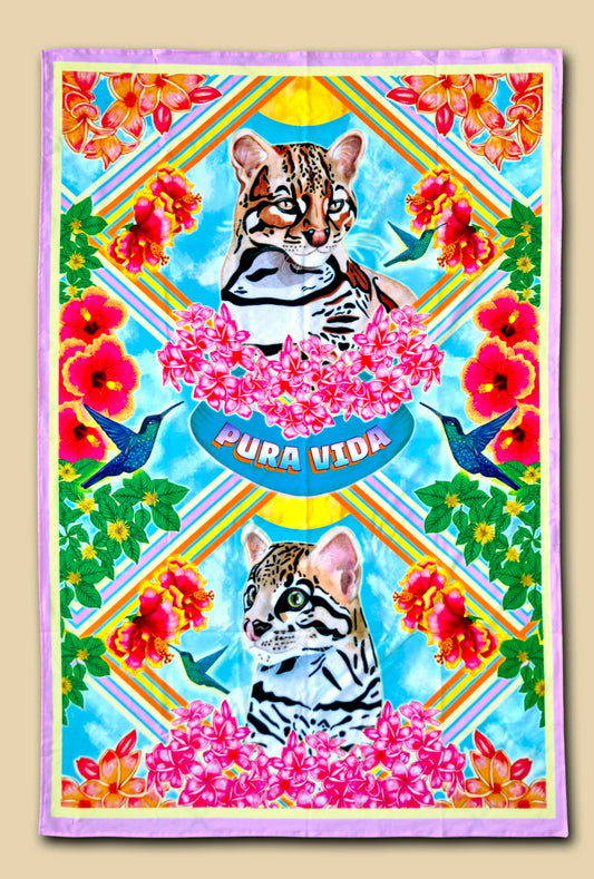 Manta de playa Ocelote Day