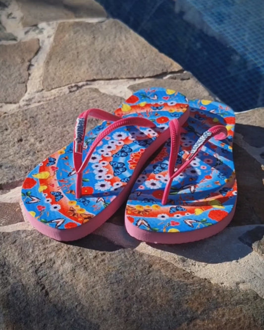 Sandalias Mandala de Mariposas